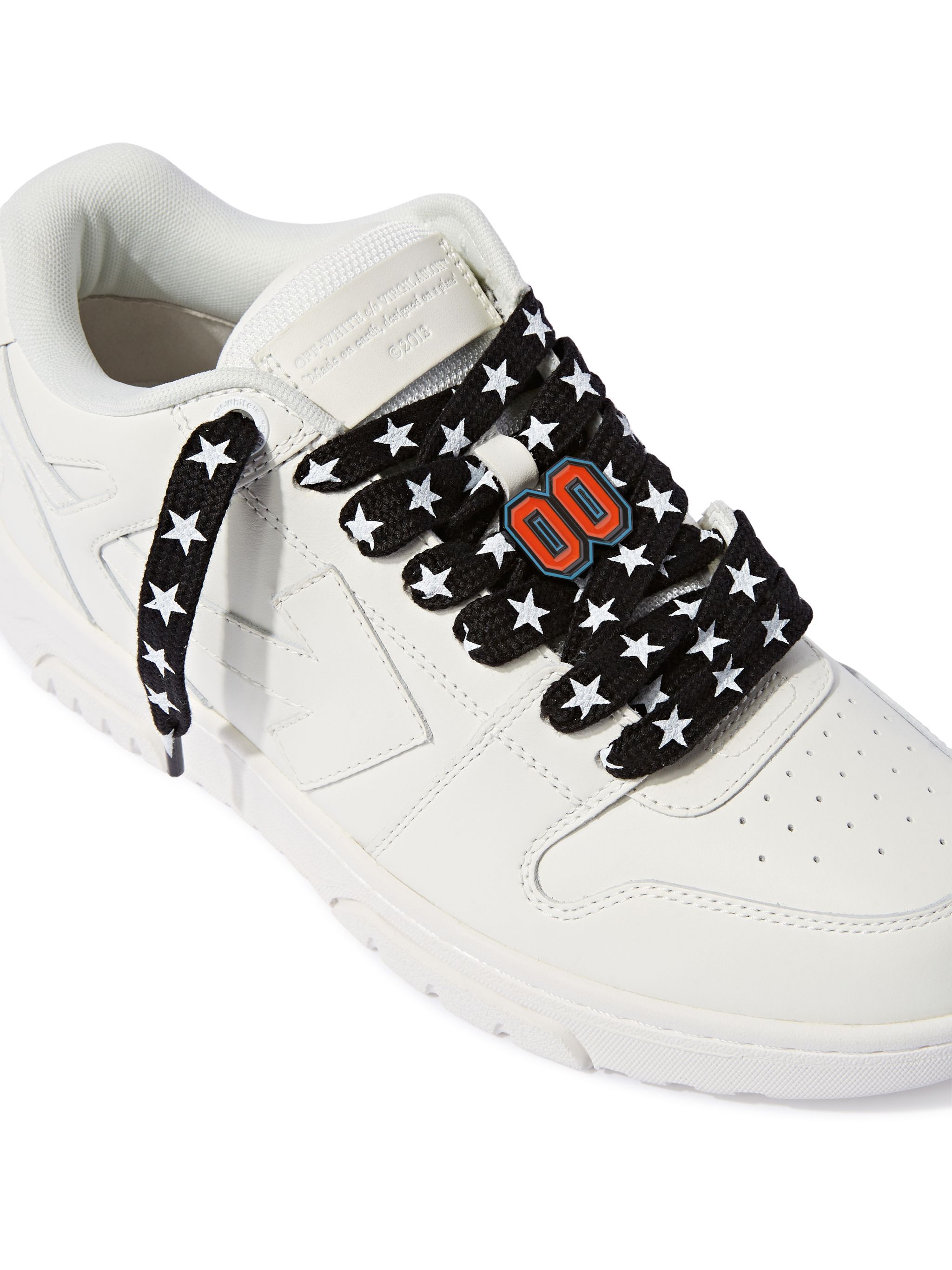 OFF WHITE Red/Black Zero-Zero Dubrae Charm BLACK OMZF001T25MET00C