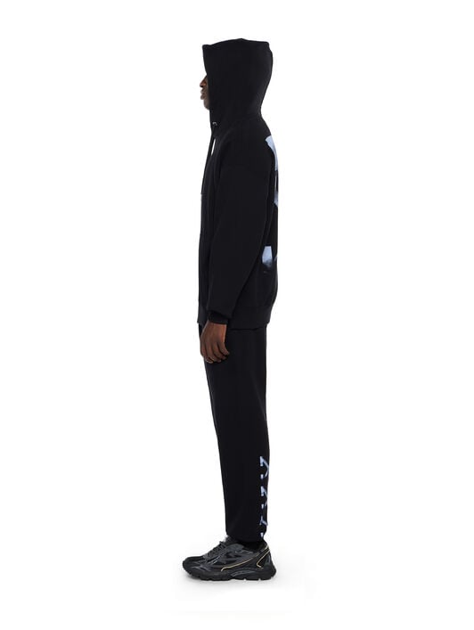 Stencil Arrow Skate Hoodie OFF WHITE Stencil Arrow Skate Hoodie BLACK - CLOUDY OMBB085F25FLE00H