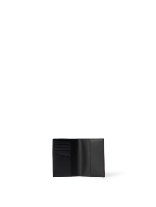 OFF WHITE Quote Passport Holder BLACK - WHITE OMND09OF25LEA001