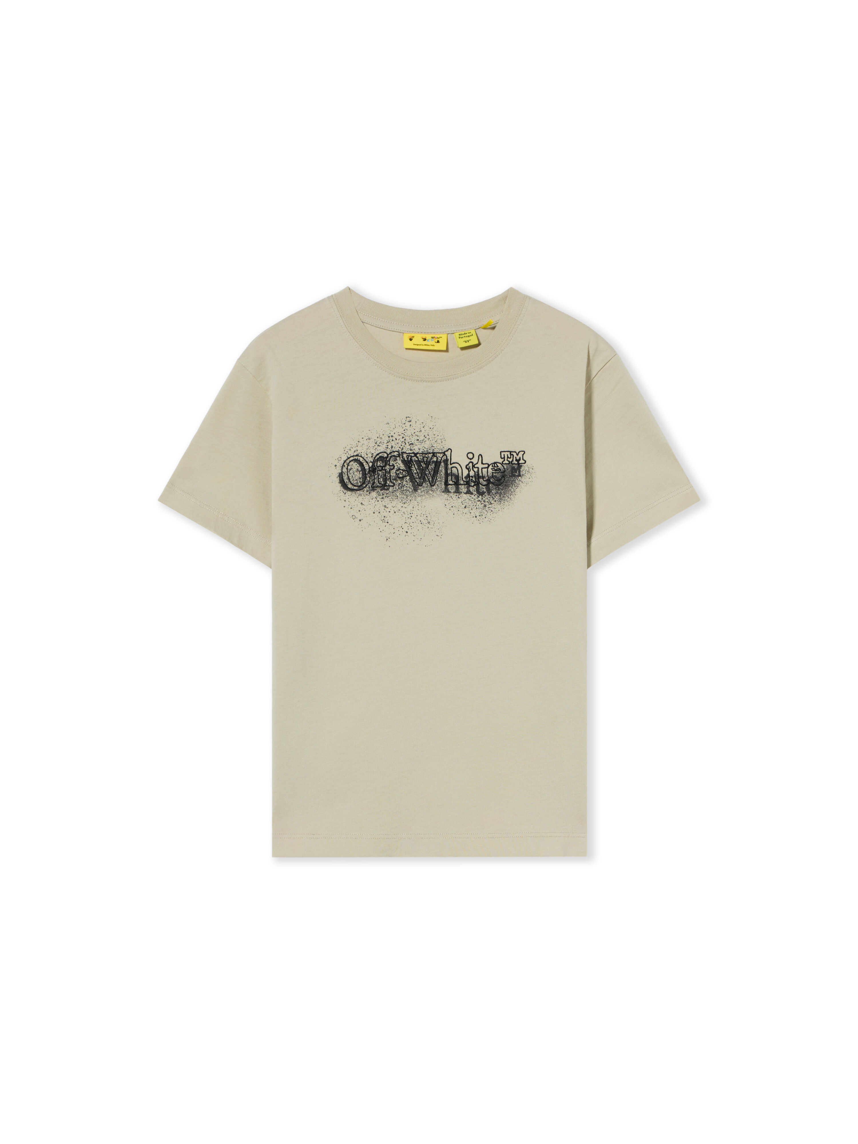 OFF WHITE Spray Arrow Short Sleeve T-Shirt ABBEY STONE 44BAA002F26J00E