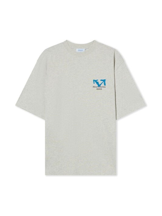 Half Arrow Skate Short Sleeve T-Shirt OFF WHITE Half Arrow Skate Short Sleeve T-Shirt GREY MELANGE 44MAA120F26J007