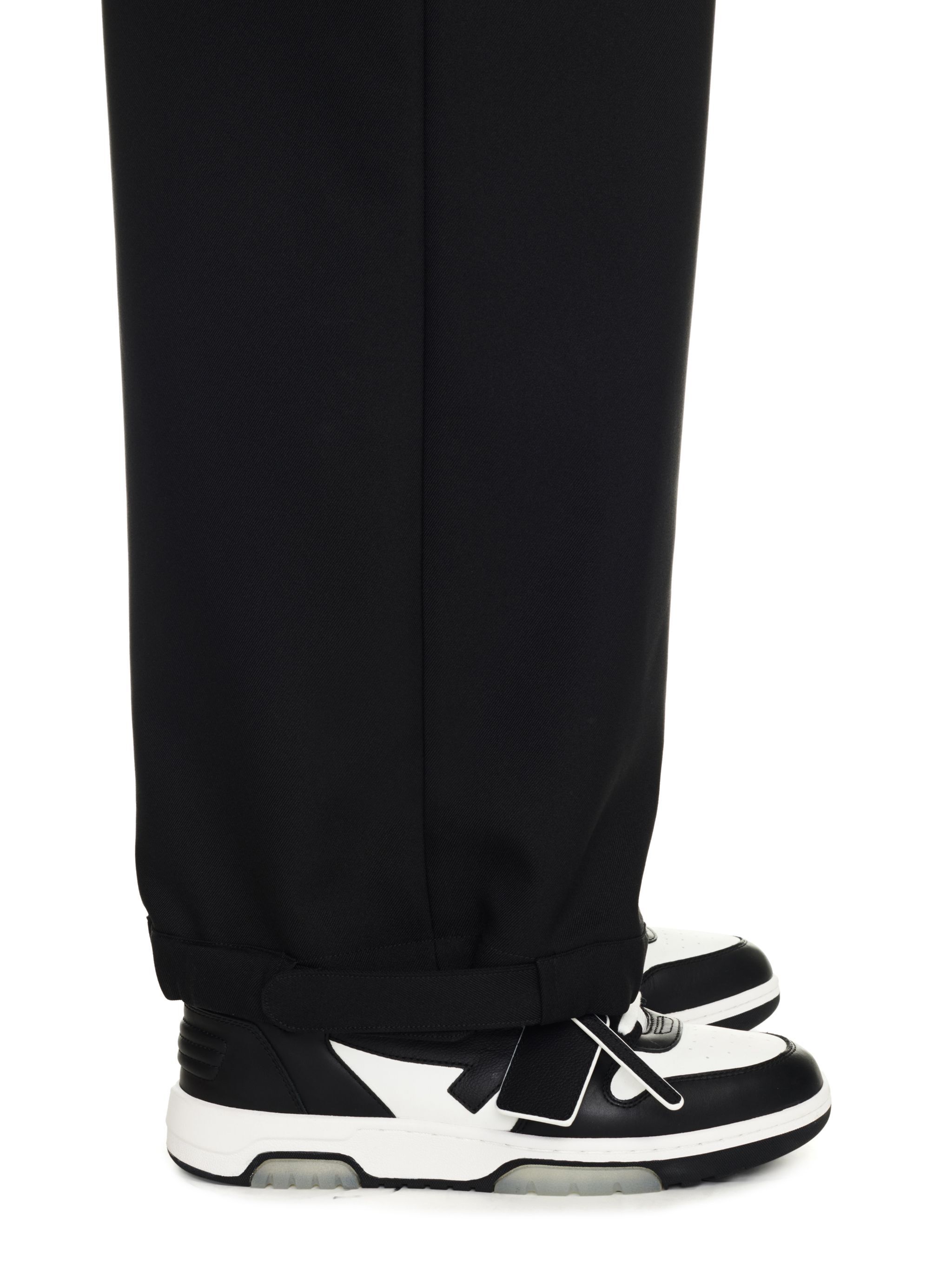 OFF WHITE Sneakers Out Of Office Nero/Bianco BIANCO OMIA189C99LEA007