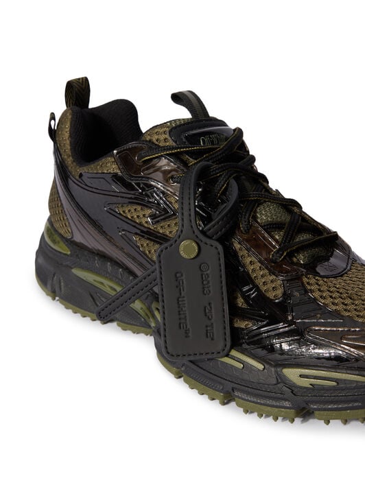 OFF WHITE Be Right Back Sneakers KAKI - BLACK OMIA295F25FAB003