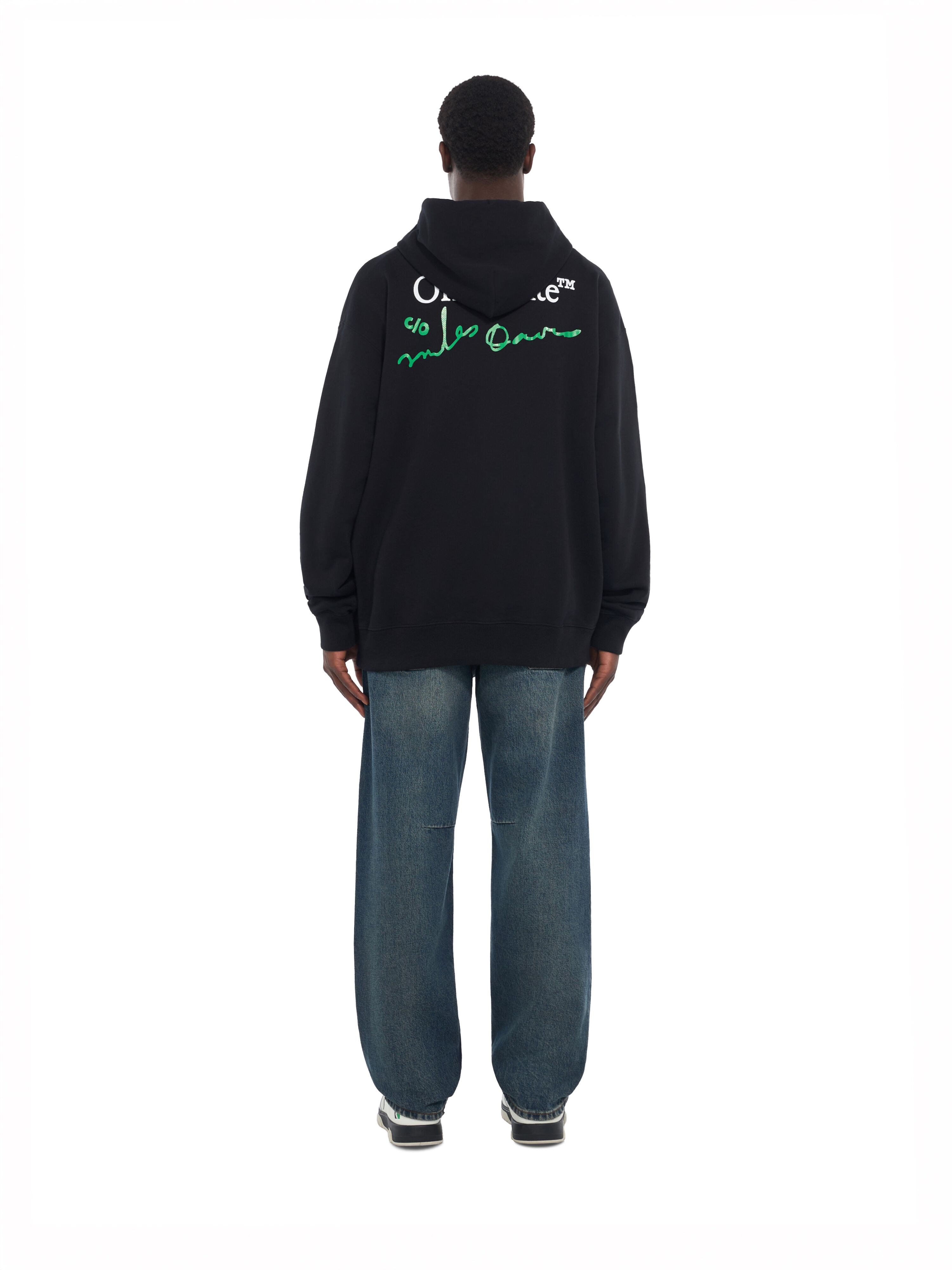 Miles Davis League Skate Hoodie OFF WHITE Miles Davis League Skate Hoodie BLACK 44MBB085W26F004