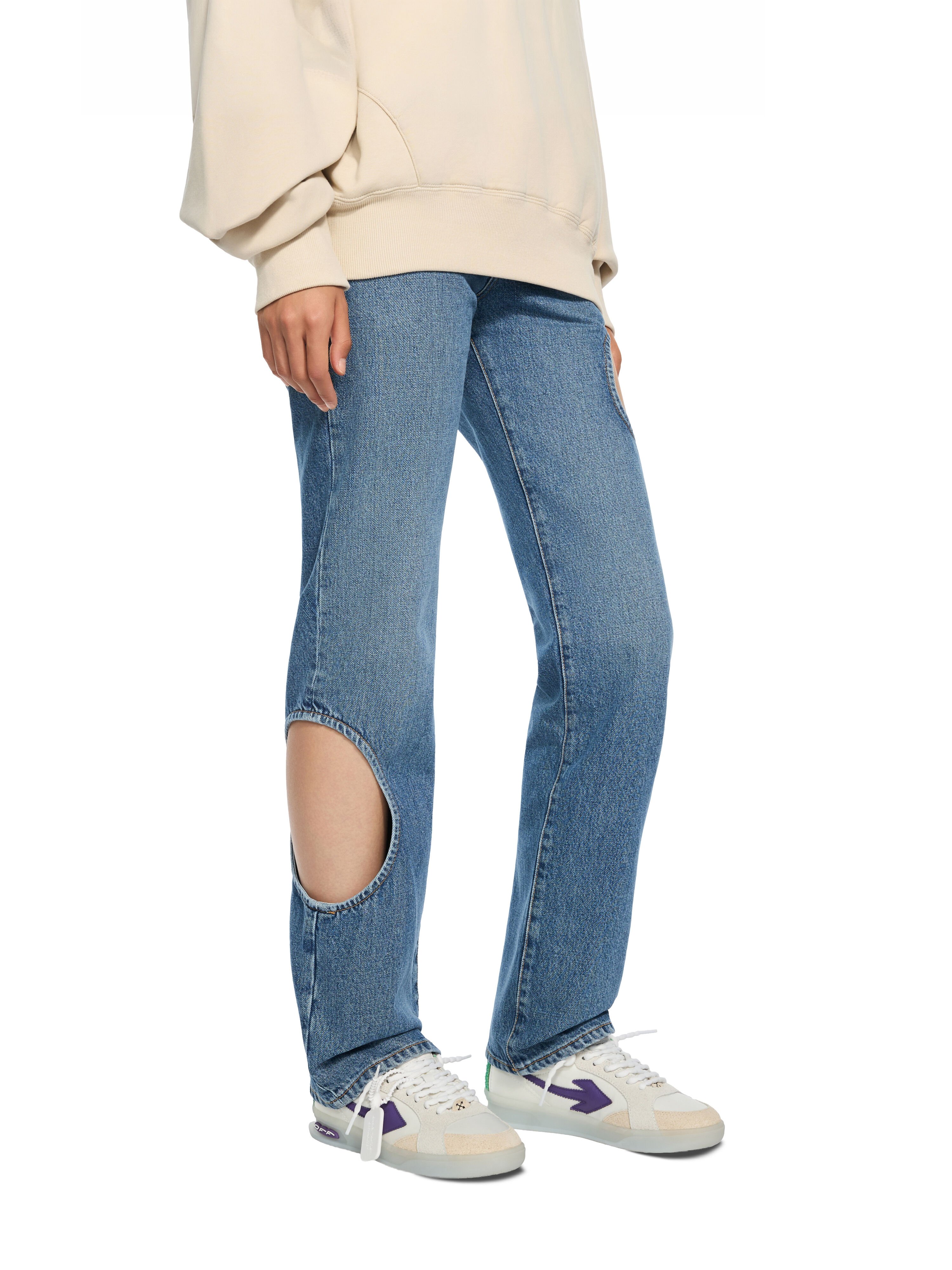 OFF WHITE End Of Play Sneakers WHITE - PURPLE OWIA28NS26FAB002