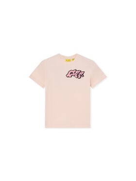 OFF WHITE Graffiti Short Sleeve T-Shirt CRYSTAL PINK 44GAA001F26J004