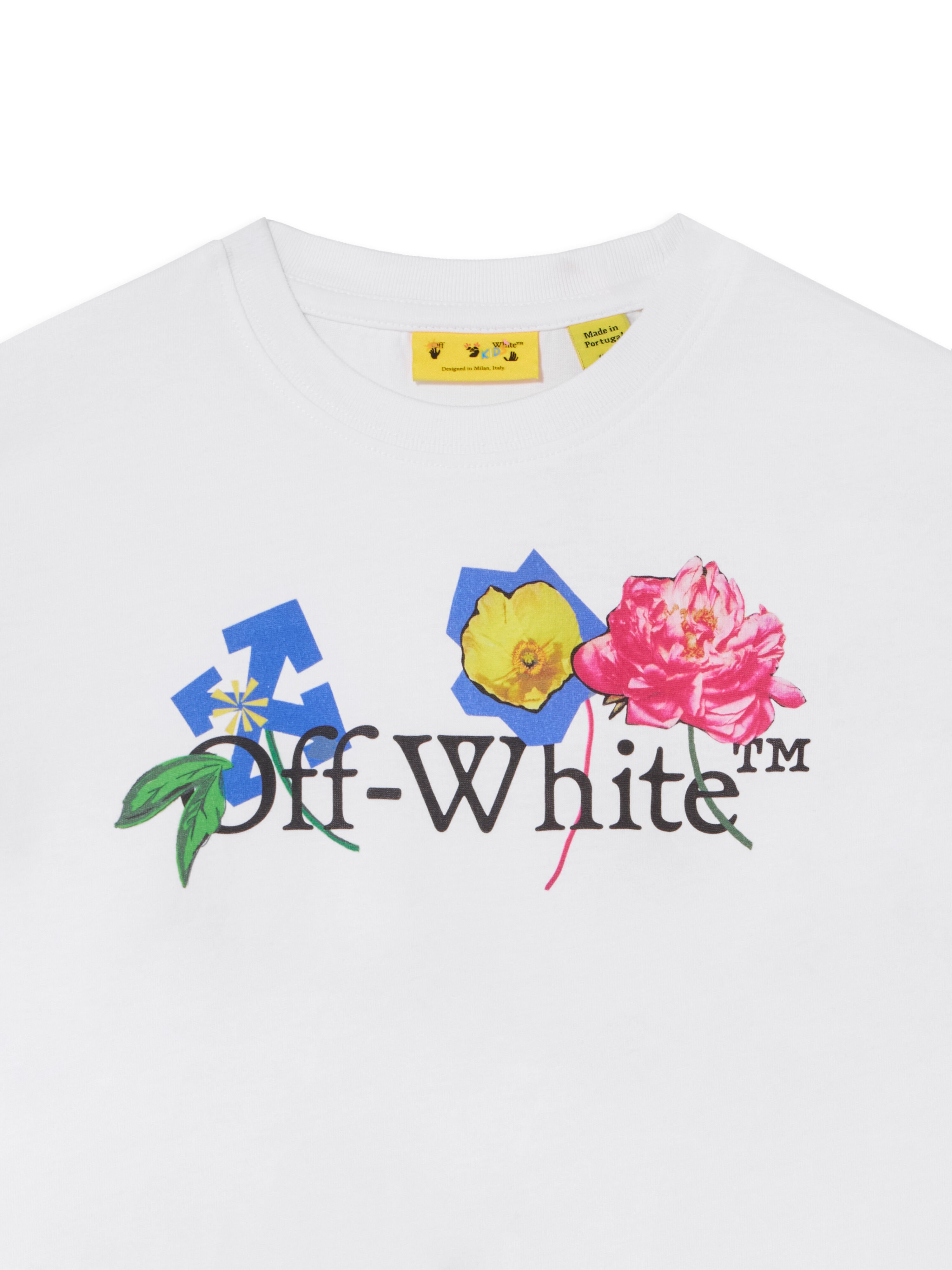 Big Bookish Flower T-Shirt OFF WHITE Big Bookish Flower T-Shirt WHITE 44GAA001F26J006