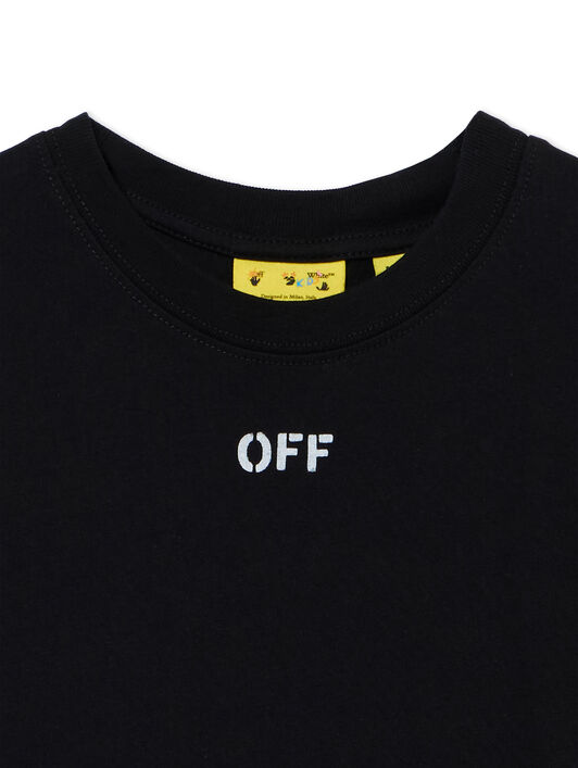 Arrow Acrylic T-Shirt OFF WHITE Arrow Acrylic T-Shirt BLACK 44BAA002F26J00G