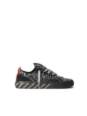 LAB L/AB Tape Vulcanized Sneakers BLACK/GREY LABF26OF05816