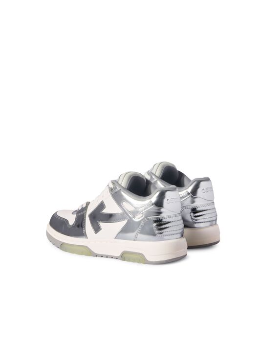 OFF WHITE Out Of Office Mirror Leather WHITE OWIA259F24LEA00C