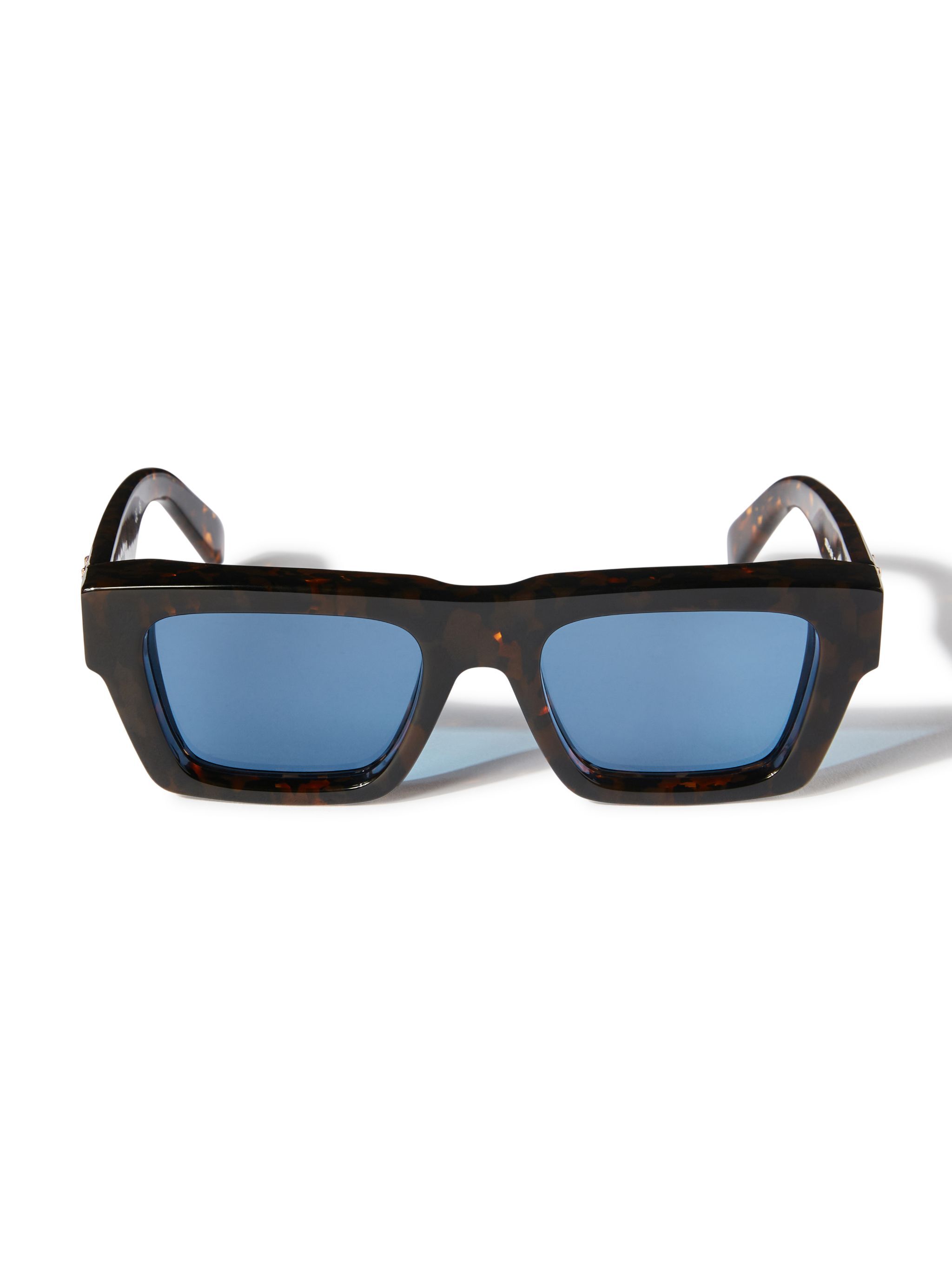 OFF WHITE Havana/Blaue Oregon Sonnenbrille BRAUN OERI145S25PLA001