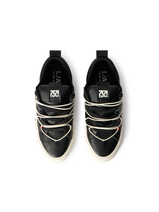 LAB L/AB Tape Vulcanized Sneakers BLACK LABF26OF06474