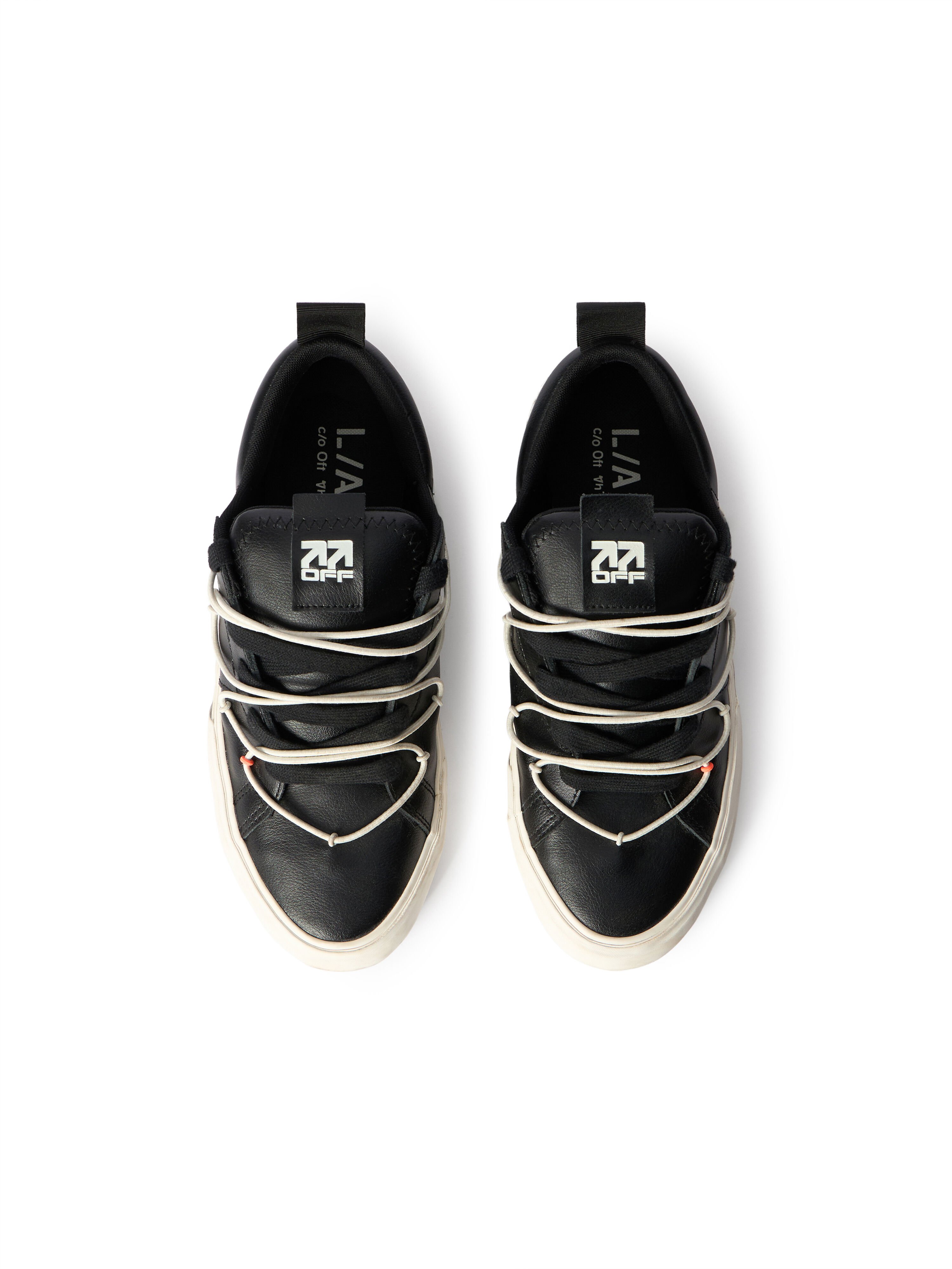 LAB L/AB Tape Vulcanized Sneakers BLACK LABF26OF06474