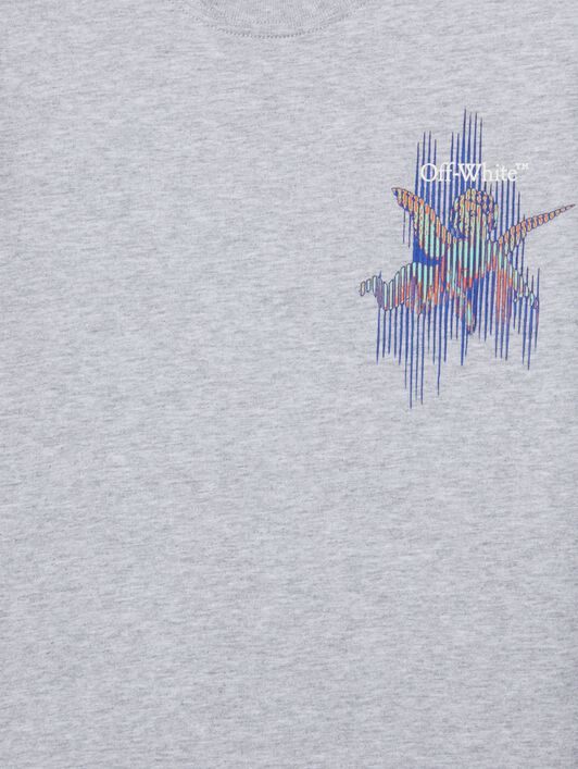 OFF WHITE Putti T-Shirt GREY OBAA002S25JER007