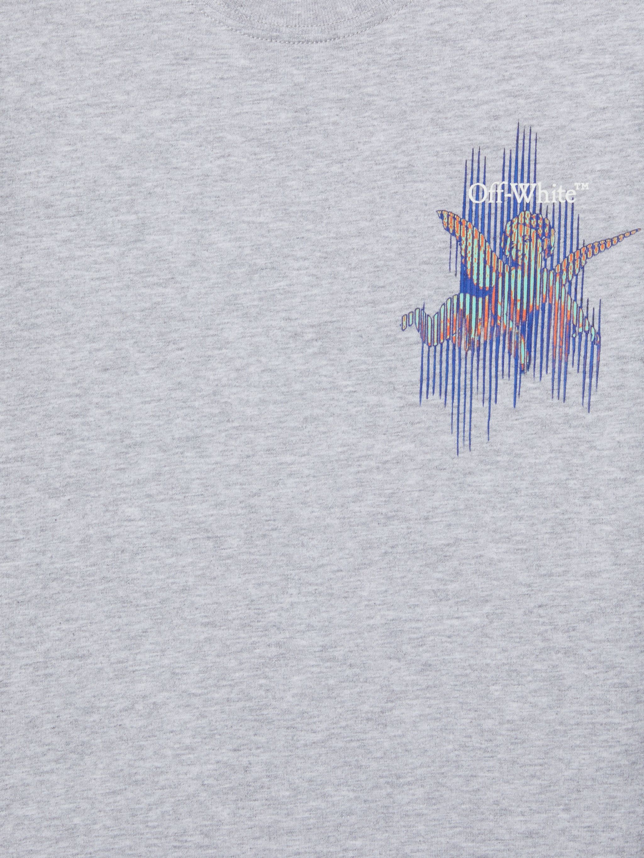OFF WHITE Putti T-Shirt GREY OBAA002S25JER007