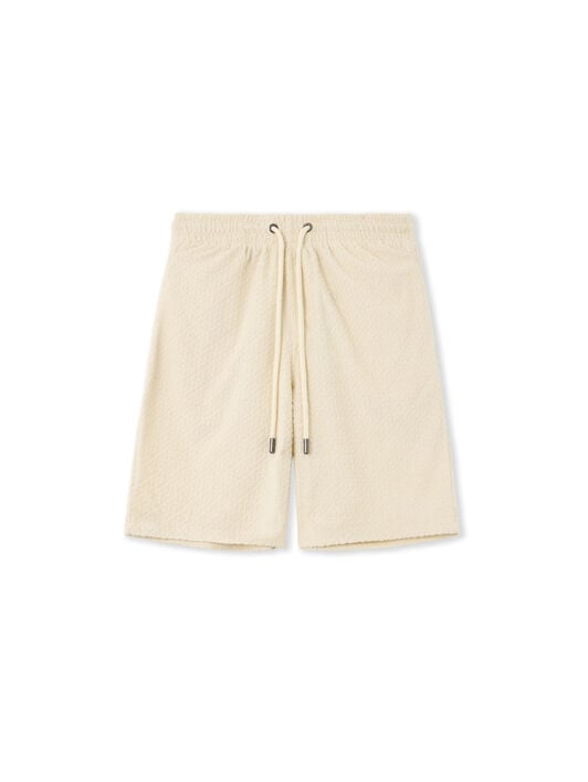 OFF WHITE Towel Terry Shorts VANILLA ICE 44MKB074F5001
