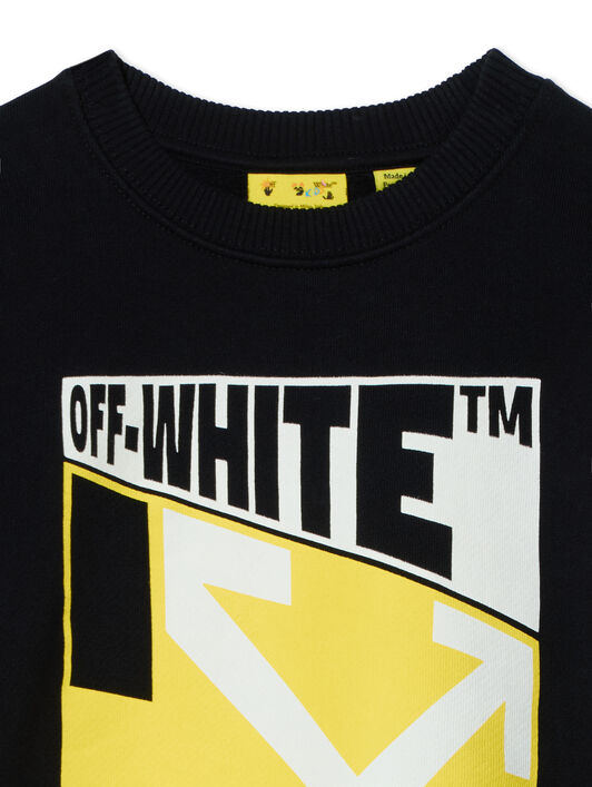 Arrow Constructive Crewneck Sweatshirt OFF WHITE Arrow Constructive Crewneck Sweatshirt BLACK 44BBA001F26F002