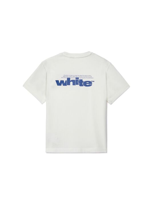OFF WHITE Off Split T-Shirt WHITE OBAA002S25JER002
