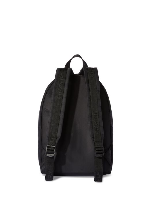 OFF WHITE Spray Arrow Backpack BLACK OBNB001S25FAB001