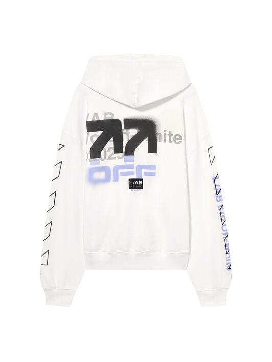 L/AB Off Active Hoodie LAB L/AB Off Active Hoodie WHITE 44LABF26K076