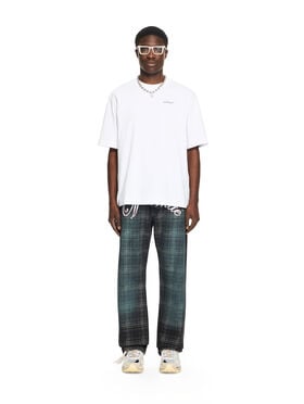 OFF WHITE Half Arrow Skate T-shirt WHITE 44MAA120S26J008