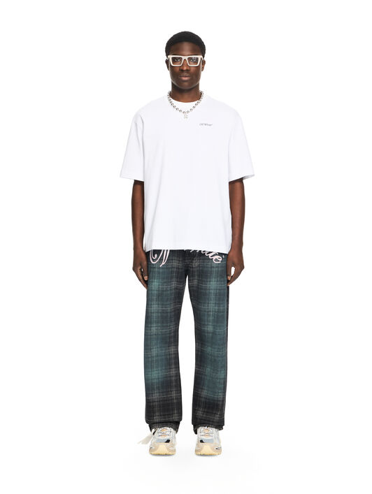 OFF WHITE Half Arrow Skate T-shirt WHITE 44MAA120S26J008