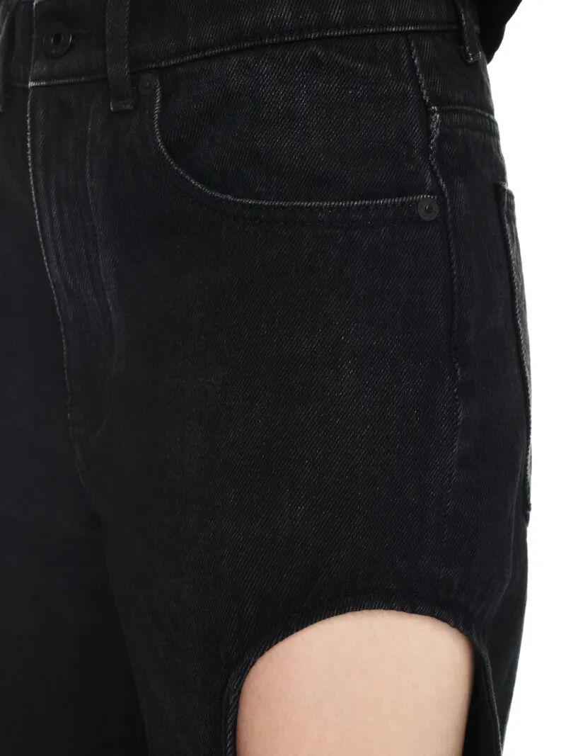 OFF WHITE Vintage Black Meteor Jeans BLACK OWYA06AC99DEN002