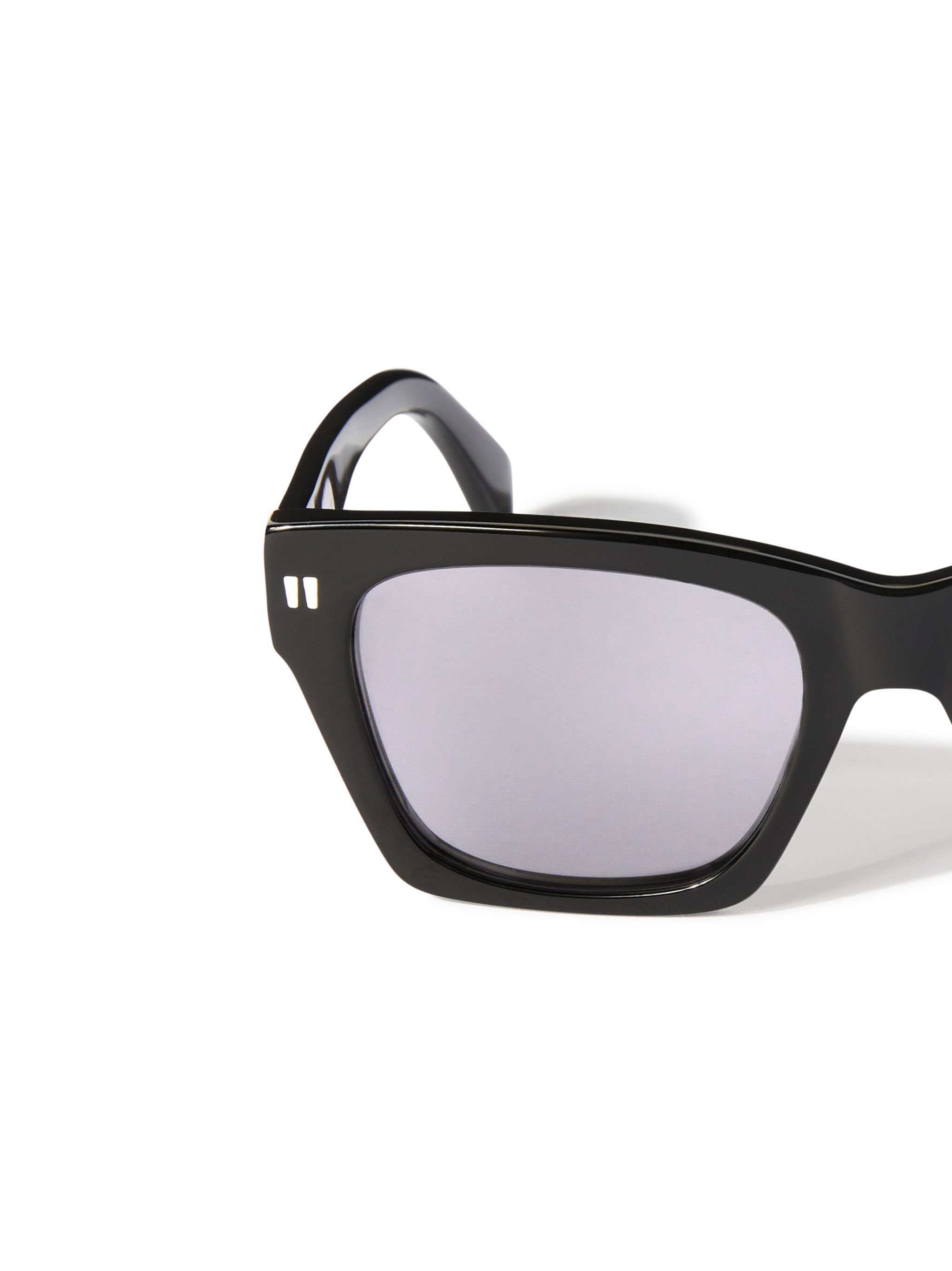 OFF WHITE Valdez Sunglasses BLACK OERI13XS25PLA001