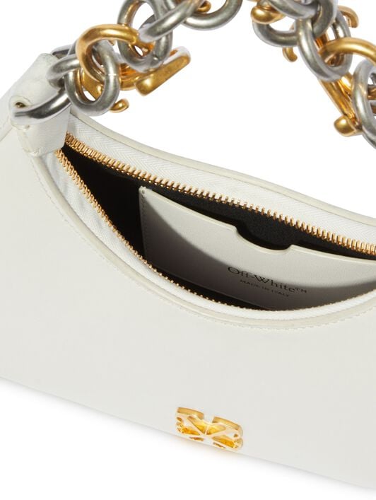 White Hemisphere Shoulder Bag OFF WHITE White Hemisphere Shoulder Bag WHITE OWNN184C99LEA001