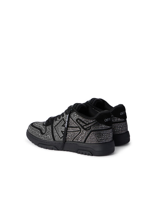 OFF WHITE Out Of Office Strass Sneakers BLACK - BLACK OMIA189C99LEA018