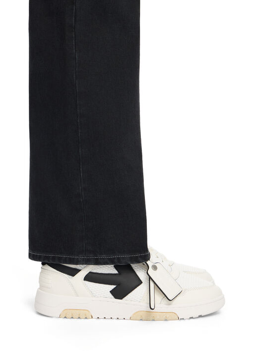 OFF WHITE Slim Out Of Office Sneakers WHITE/BLACK OMIA243C99LEA002
