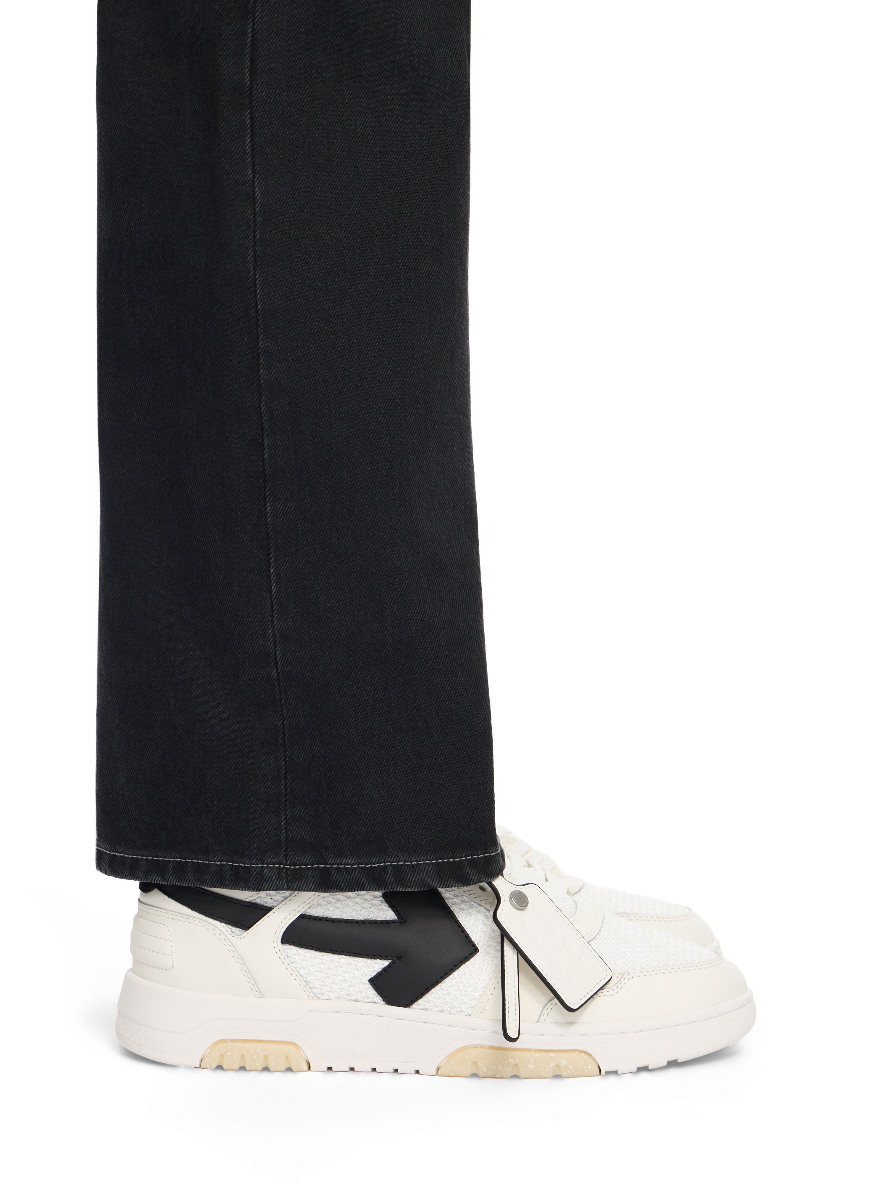 OFF WHITE Slim Out Of Office Sneakers WHITE/BLACK OMIA243C99LEA002