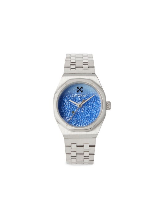 "Dust" Watch OFF WHITE "Dust" Watch Silver OW1L034M
