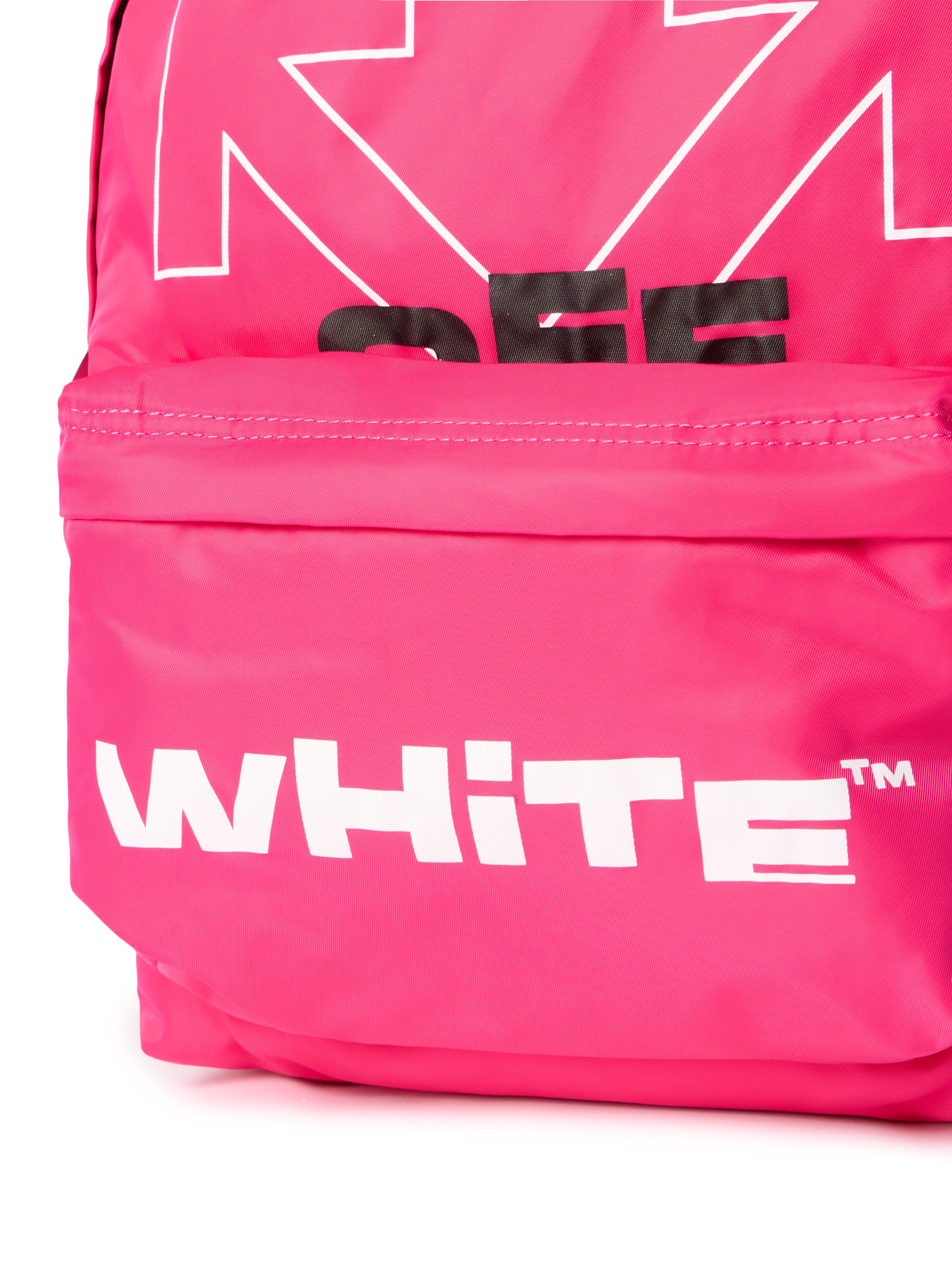Type Logo Backpack OFF WHITE Type Logo Backpack PINK - WHITE OGNB001F25FAB001