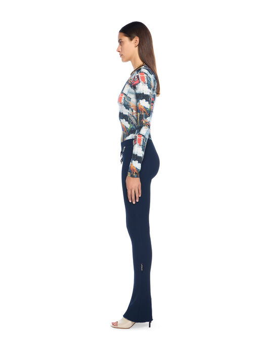 Heavy Jersey Slim Pants OFF WHITE Heavy Jersey Slim Pants BLUE IRIS- NO COLOR OWCA18VF25JER001