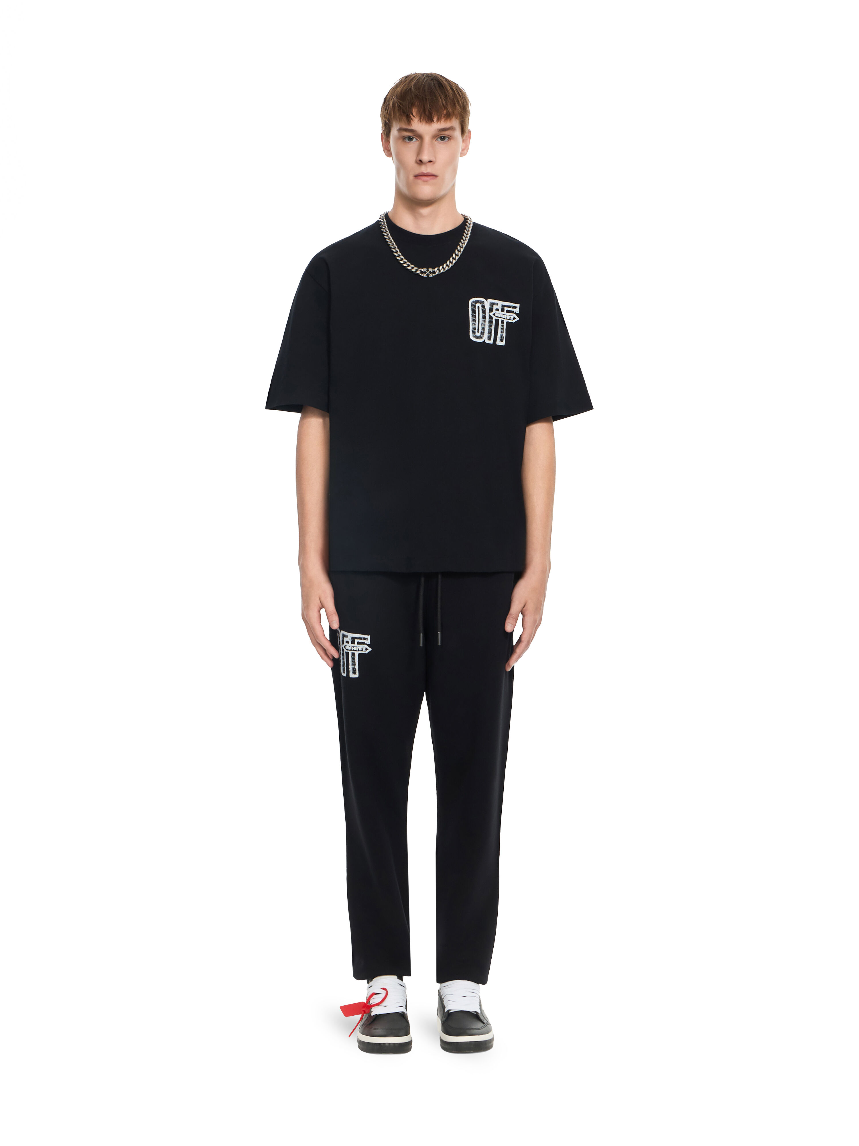 Motion Arrow Skate Short Sleeve T-Shirt OFF WHITE Motion Arrow Skate Short Sleeve T-Shirt BLACK 44MAA120F26J00Y