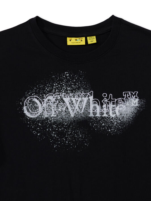 OFF WHITE Arrow Spray T-Shirt BLACK 44BAA002F26J00E