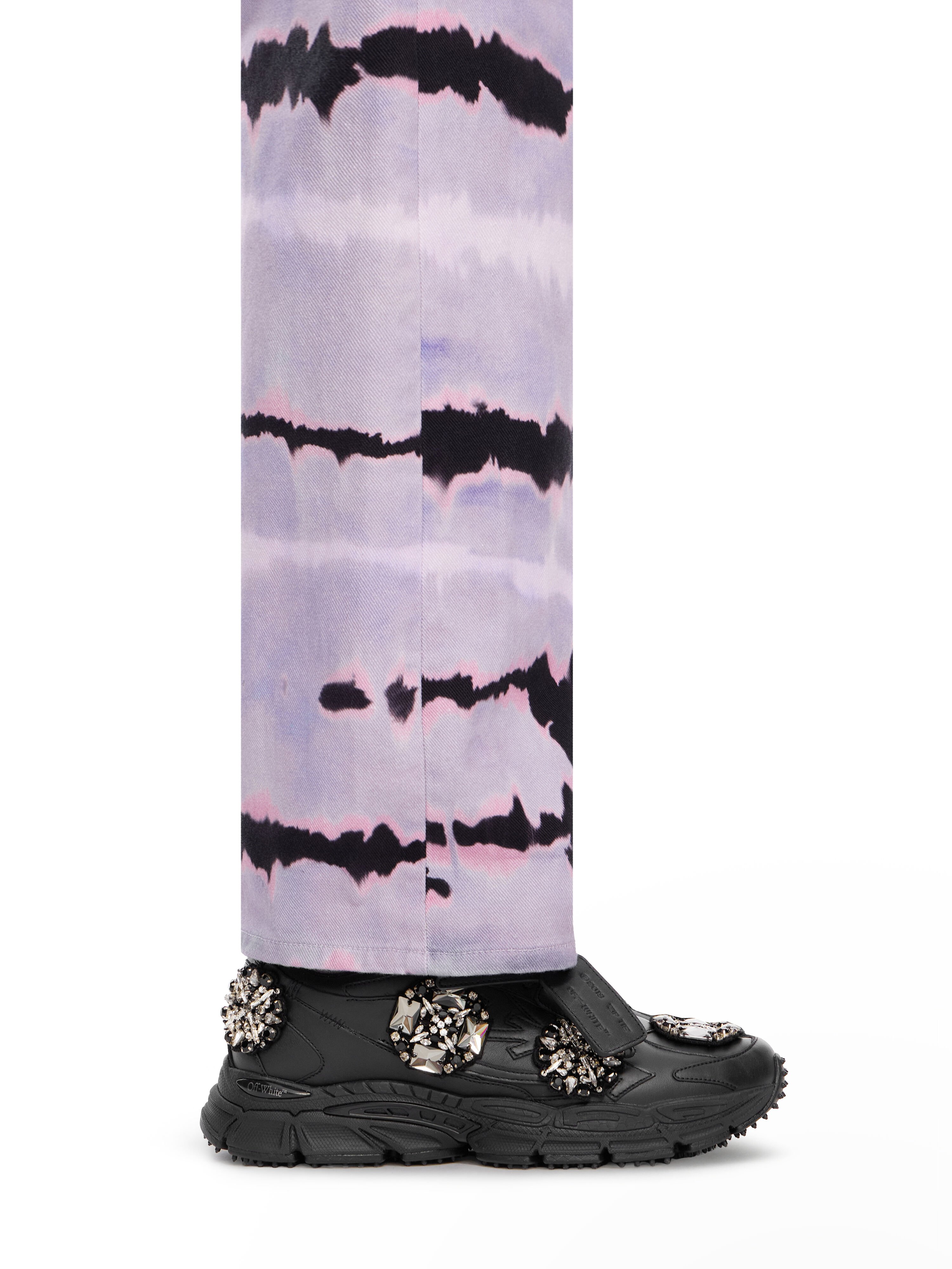 Be Right Back Bejeweled Sneakers OFF WHITE Be Right Back Bejeweled Sneakers BLACK - SILVER OMIA295Z26LEA003