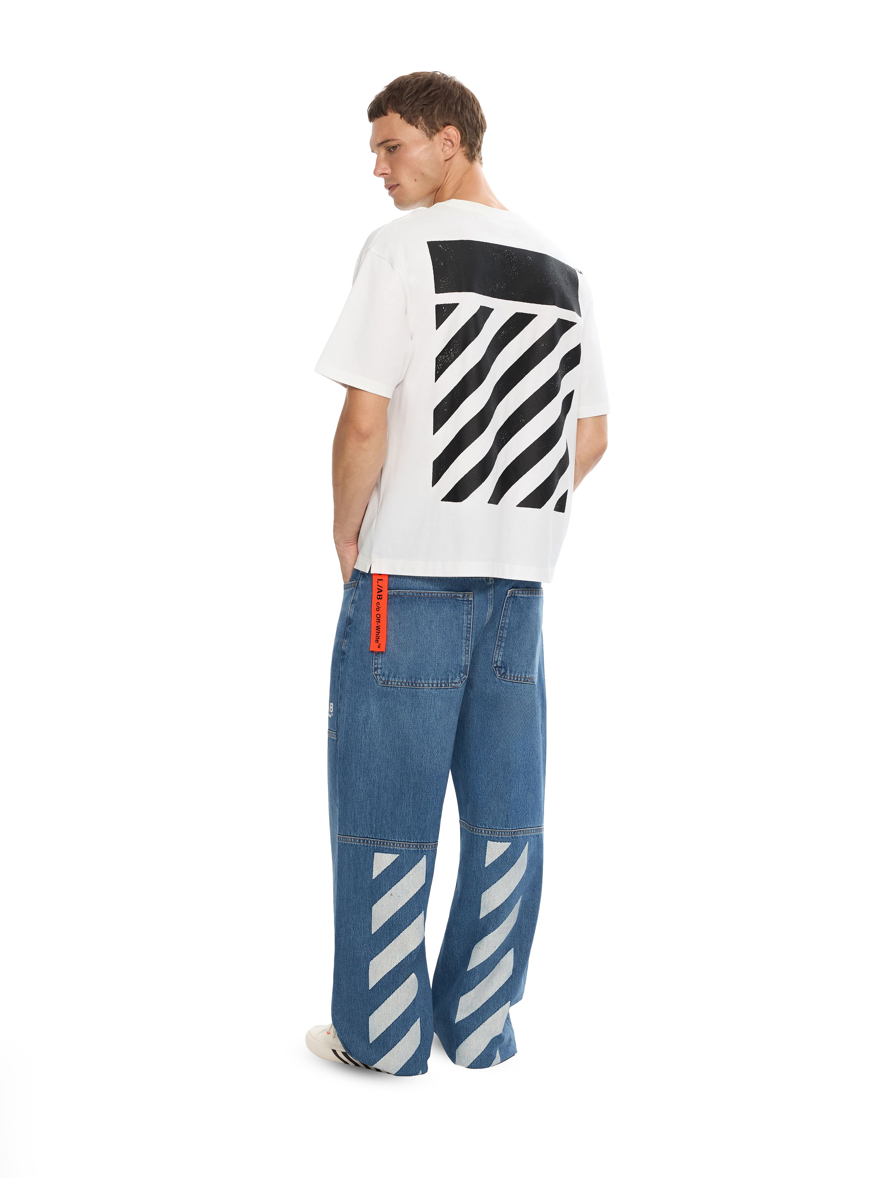 L/AB Diagonal Carpenter Jeans LAB L/AB Diagonal Carpenter Jeans STEEL INDIGO 44LABF26D114