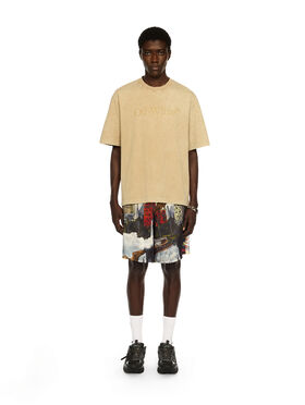 OFF WHITE Laundry Skate Logo Tee VINTAGE TREE HOUSE - VINTAGE TREE HOUSE OMAA120F25JER00O