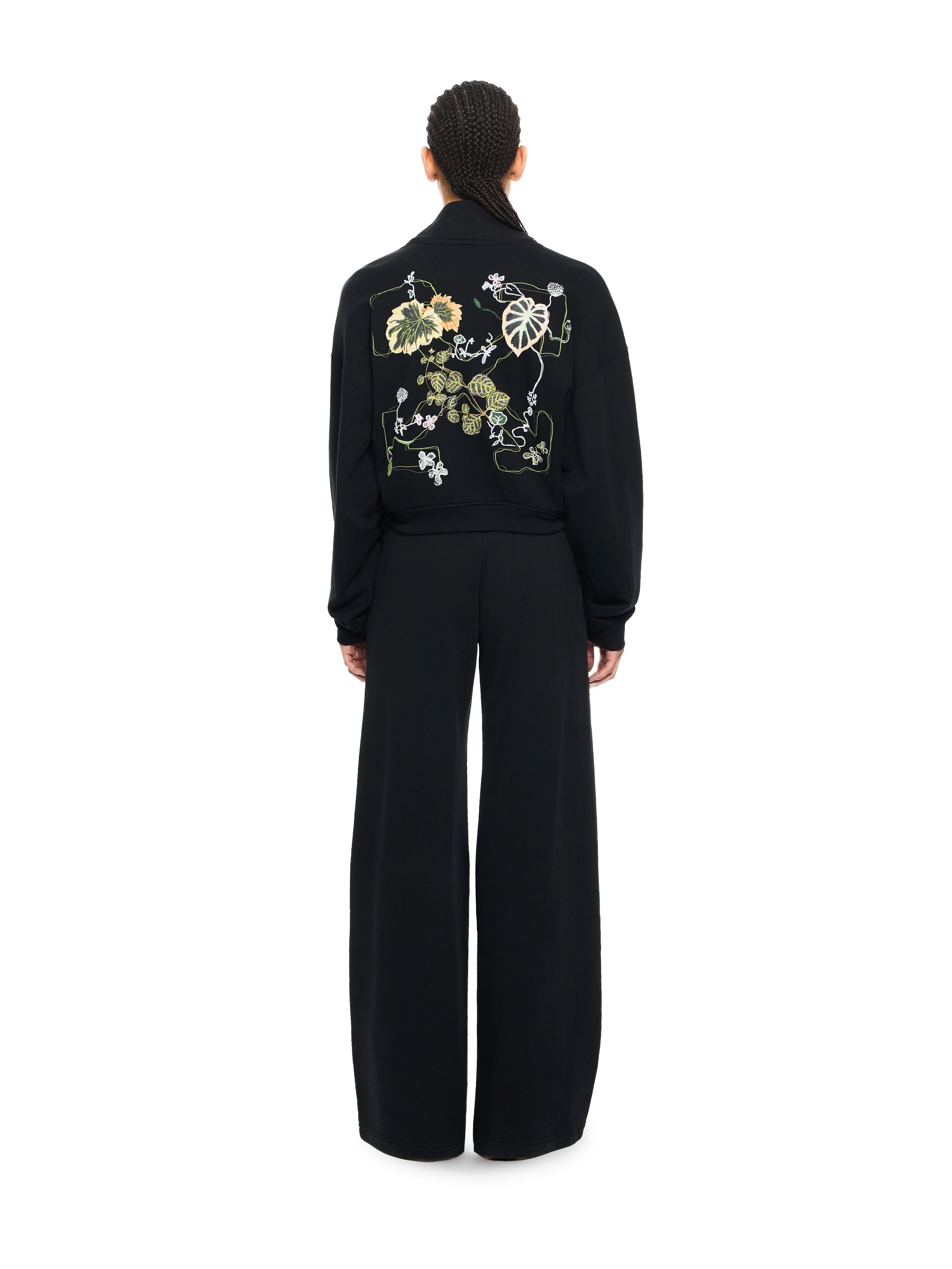 OFF WHITE Bookish Sweatpants Black-Beech 2CH022S26FLE001