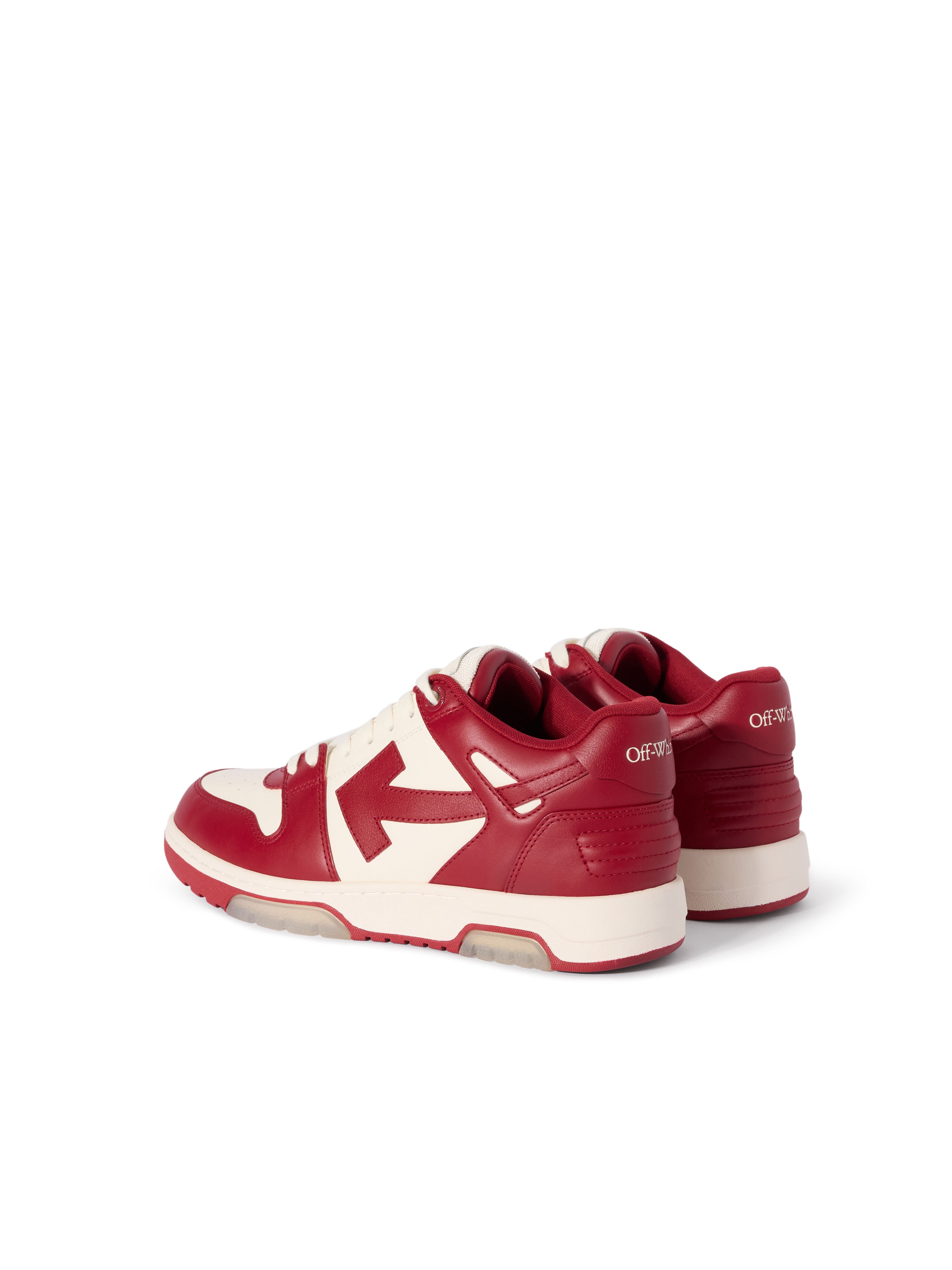 OFF WHITE Out Of Office Sneakers OFF WHITE - CORAL RED OMIA189F25LEA002