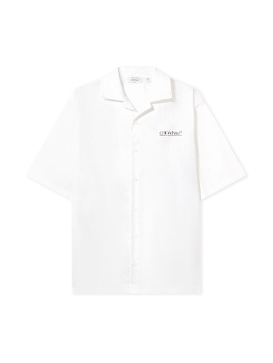 OFF WHITE Circle Off Popl Bowl Shirt WHITE 44XGG01FS26F006
