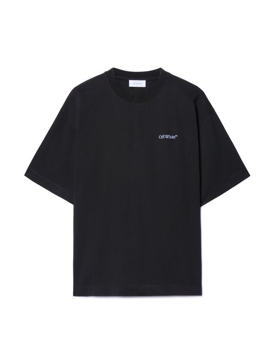 OFF WHITE Black Barber Arrow T-Shirt BLACK OMAA120S25JER00G