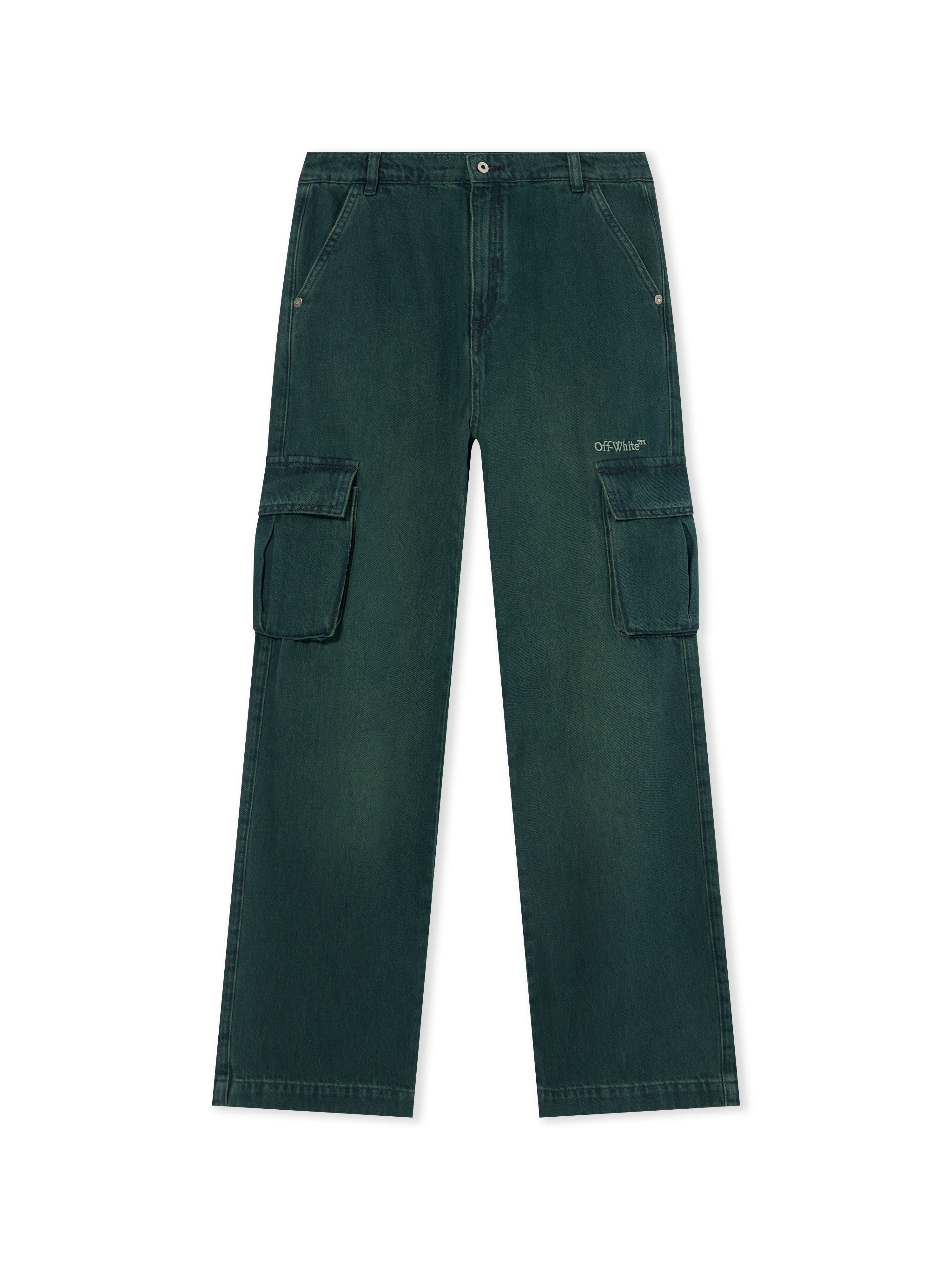 Stitch Diag Denim Cargo Pant OFF WHITE Stitch Diag Denim Cargo Pant PINE GROVE 44BYB002F26D002