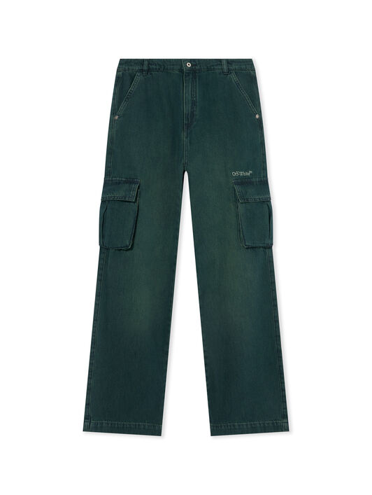 Stitch Diag Denim Cargo Pant OFF WHITE Stitch Diag Denim Cargo Pant PINE GROVE 44BYB002F26D002