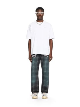 OFF WHITE Half Arrow Skate T-shirt WHITE 44MAA120S26J008