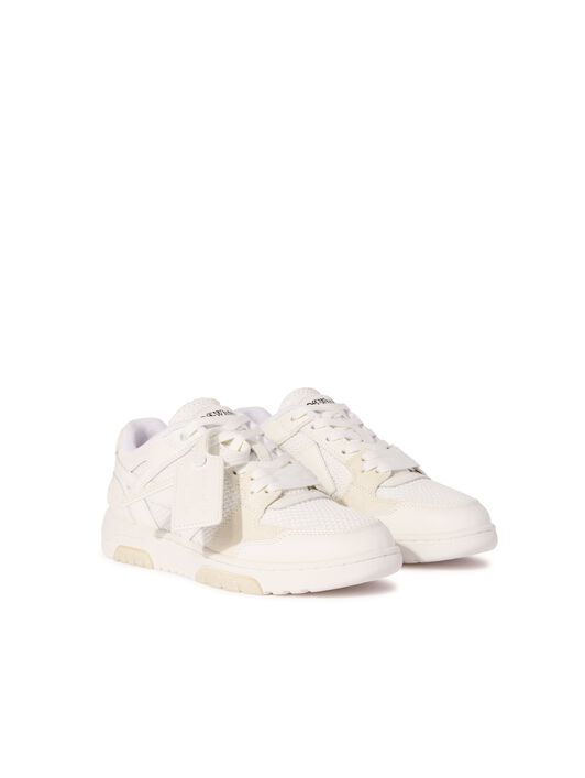 OFF WHITE Weisse Enge Out Of Office Sneaker WEISS OWIA276C99LEA002