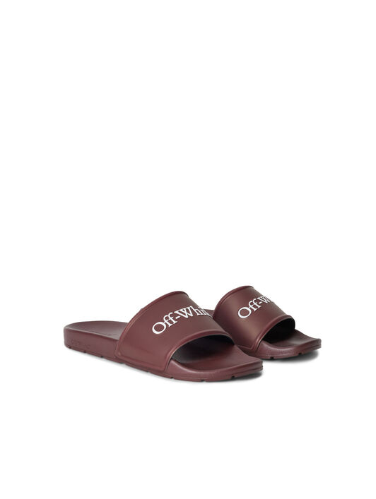 Bookish Sliders OFF WHITE Bookish Sliders BURGUNDY/WHT OF06096601
