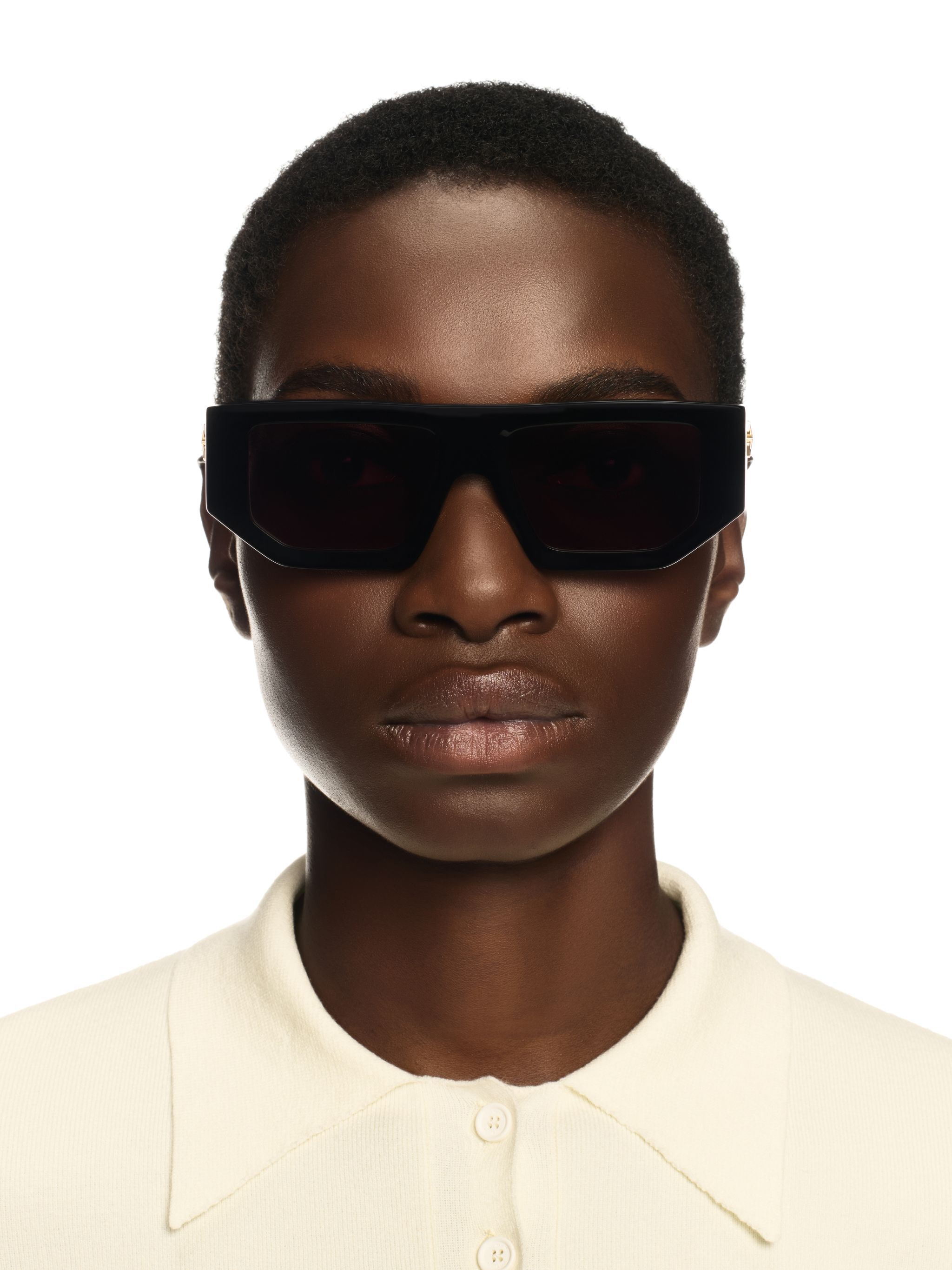 OFF WHITE Vancouver Sunglasses BLACK OERI13FC99PLA001